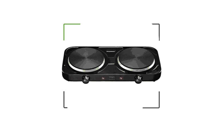 Cooktop Elgin 2 bocas em oferta: opção elétrica de 2000W para cozinhar em qualquer lugar