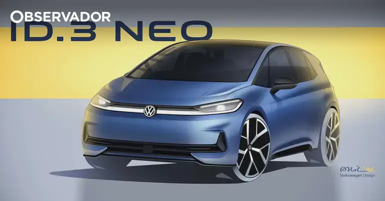 VW ID.3 com restyling profundo muda de nome. Mas não é Golf