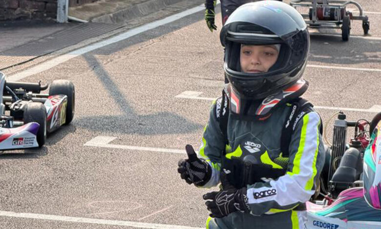 Teresa Bettencourt exibe-se com garra no campeonato sul-africano de Rotax