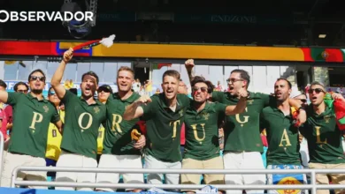 CR7 no meio da maré amarela: as fotos do Colômbia-Portugal