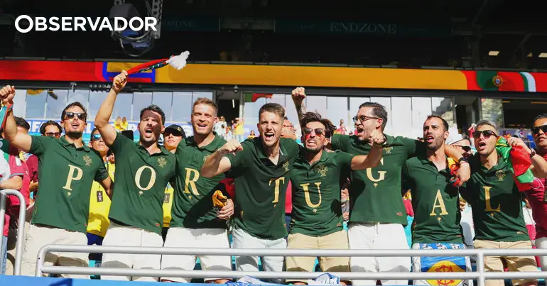 CR7 no meio da maré amarela: as fotos do Colômbia-Portugal
