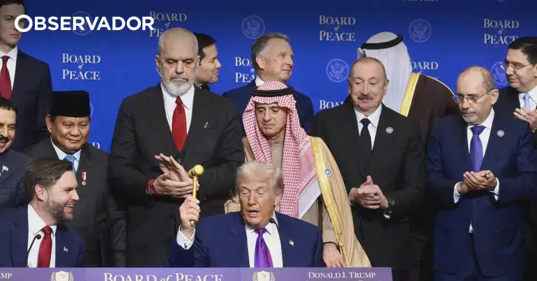 Conselho de Paz de Trump planeia imunidade para membros