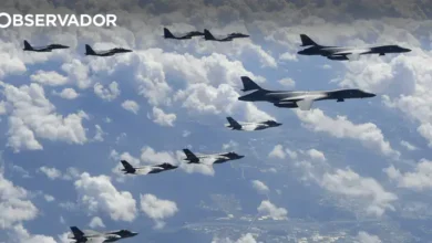 Coreia do Sul mobiliza caças após intrusão de aviões russos
