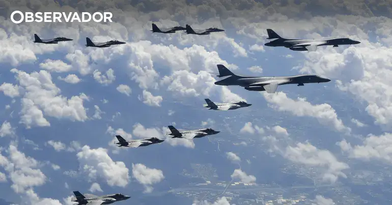 Coreia do Sul mobiliza caças após intrusão de aviões russos