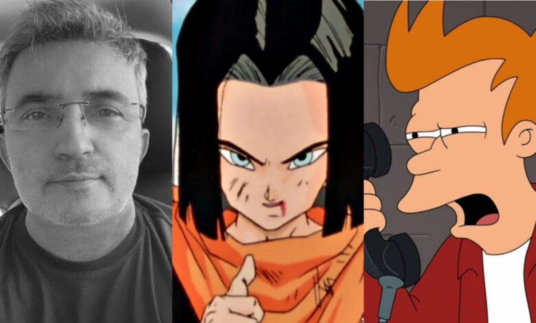 Figueira Junior, voz de ‘Futurama’ e ‘Dragon Ball’, morre aos 60 anos