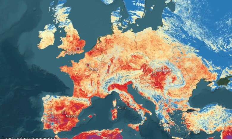 Ondas de calor na Europa ficam mais intensas; entenda a explicação dos cientistas