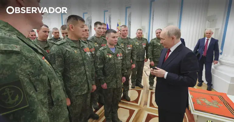 Putin pondera nova mobilização para a guerra na Ucrânia