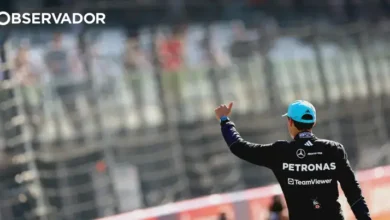 Russell na pole na Áustria após acidente de Verstappen