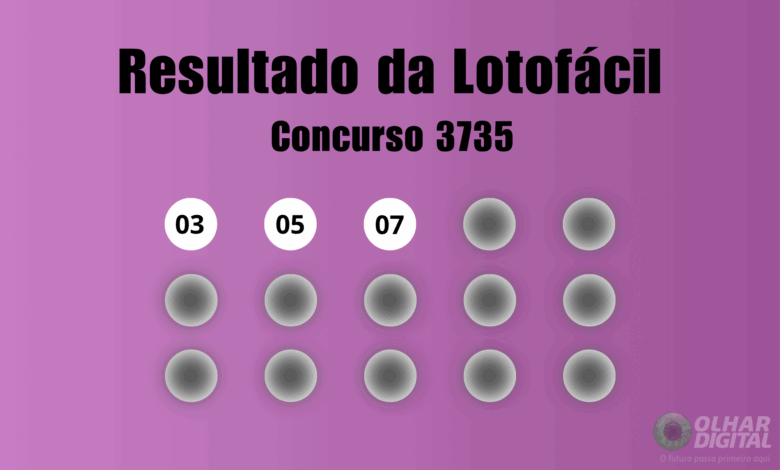 Resultado da Lotofácil de hoje: veja números e ganhadores do concurso 3735 (terça, 14/07)
