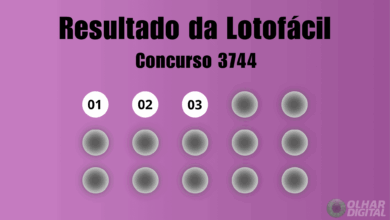 Resultado da Lotofácil de hoje: veja números e ganhadores do concurso 3744 (sexta, 24/07)