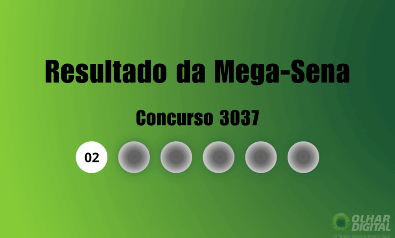 Resultado da Mega-Sena de hoje: veja números e ganhadores do concurso 3037 (terça, 28/07)