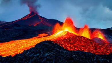 A lava é perigosa, mas há algo ainda pior nas erupções vulcânicas