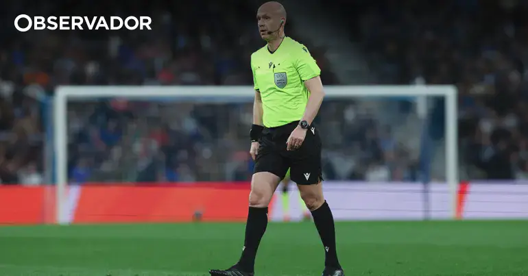 Anthony Taylor vai arbitrar o Portugal-Espanha