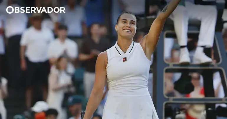Aryna Sabalenka está nos "oitavos" de Wimbledon