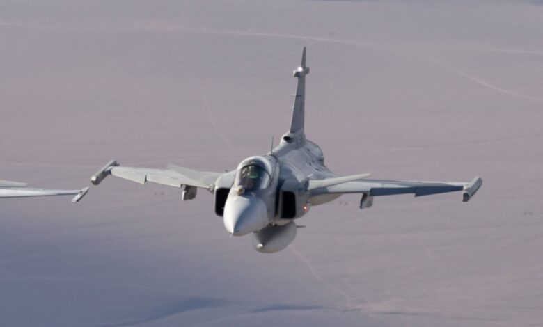 Caça Gripen da FAB encara seu primeiro desafio fora do país