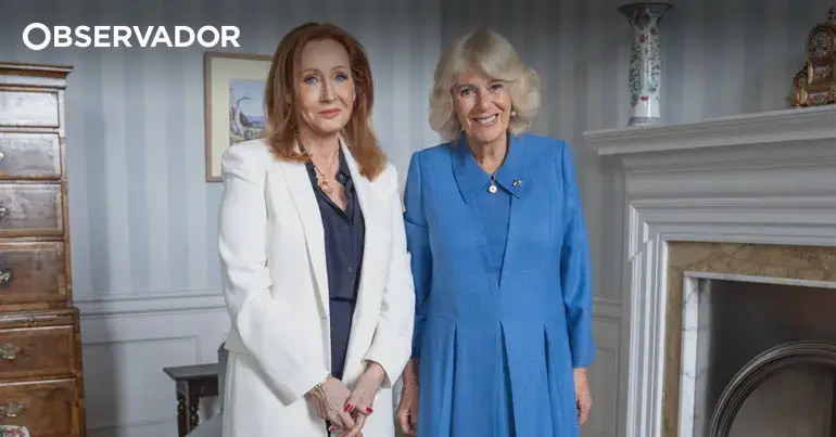 Camila encontra-se com J.K. Rowling em Edimburgo