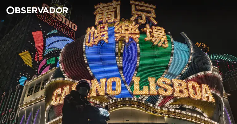 Casinos em Macau com resultado mais baixo do ano