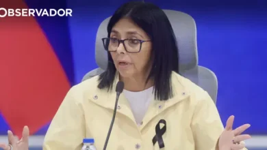 Delcy pede suspensão das sanções após sismos mortais