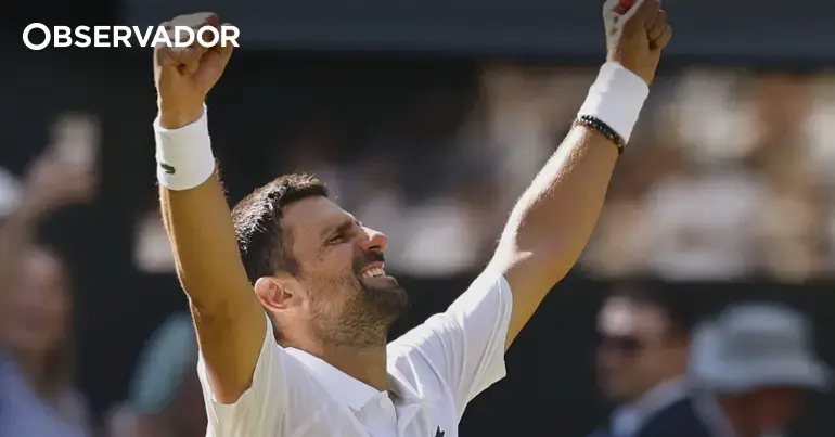 Djokovic nos oitavos de final de Wimbledon