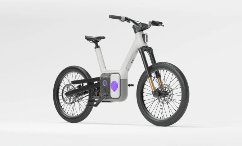 E-bike premium combina design futurista e sistema inovador de propulsão elétrica