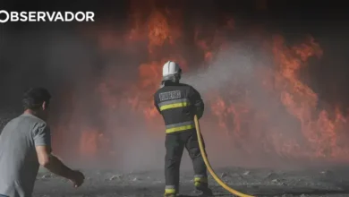 EN611 reaberta após incêndio em Alfândega da Fé