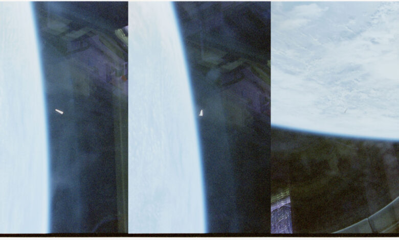 EUA liberam fotos de OVNI tiradas por astronautas da NASA no espaço