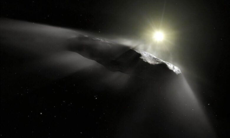 Esse objeto espacial faz movimentos inexplicáveis
