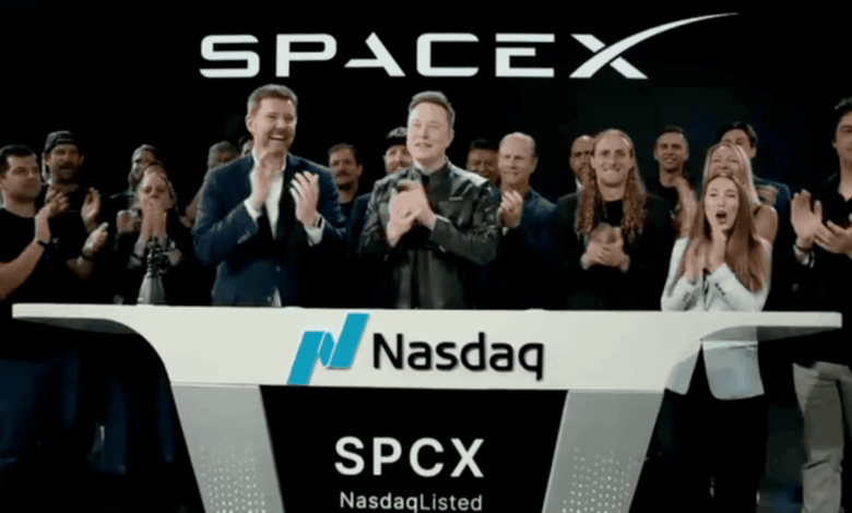 Euforia acabou? SpaceX perde força na bolsa um mês após IPO bilionário