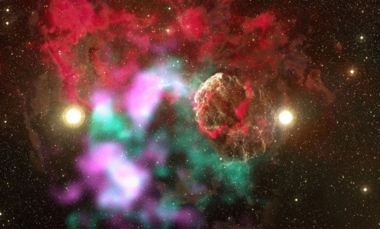 FOTOS: Estrelas gêmeas podem ter explodido como supernovas em caso inédito