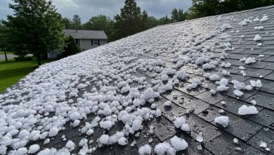 Fim de semana terá virada no clima com chuva forte e granizo