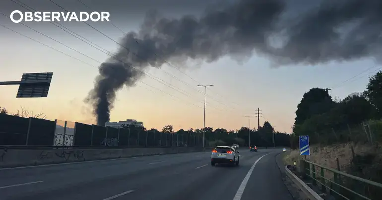 Fogo em Oeiras mobiliza 43 operacionais