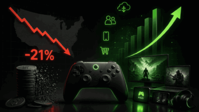 Gastos com games nos EUA caem 21%, mas cenário esconde um mercado mais saudável do que parece