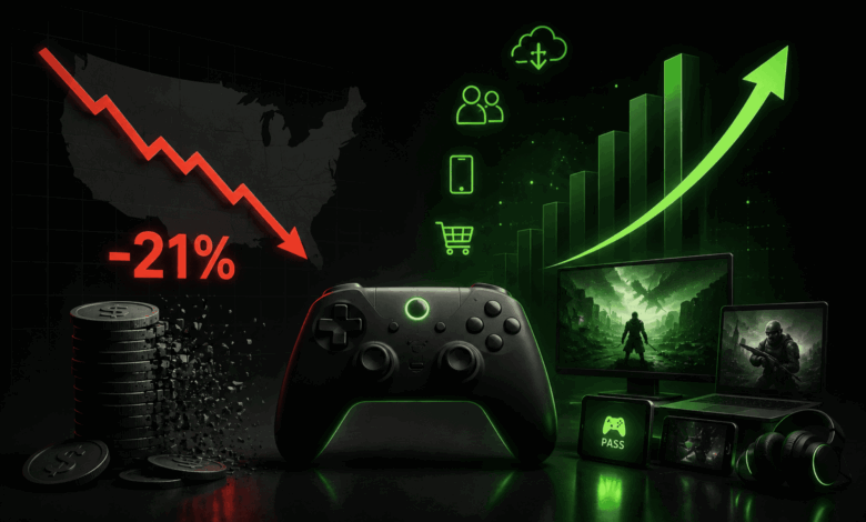 Gastos com games nos EUA caem 21%, mas cenário esconde um mercado mais saudável do que parece