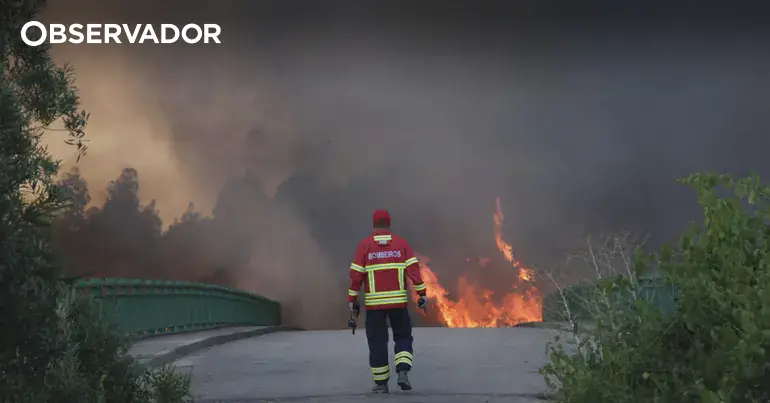 Idosa detida por queima descontrolada