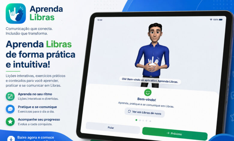 Jovem cria aplicativo com IA capaz de traduzir Libras em tempo real