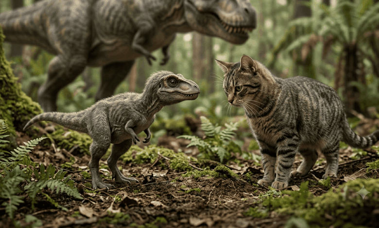 Jurassic Park errou: filhotes de T. rex eram como gatos