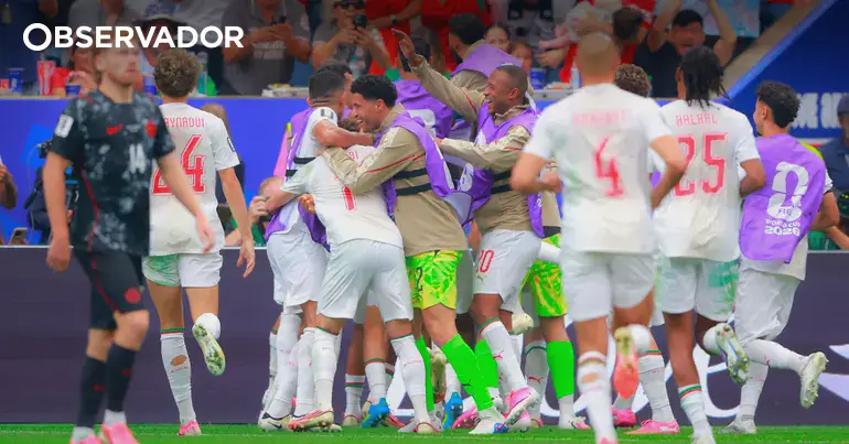 Marrocos só precisou de meio jogo para vencer um inteiro