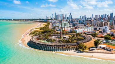 Cidade de João Pessoa no Estado da Paraíba no Brasil
