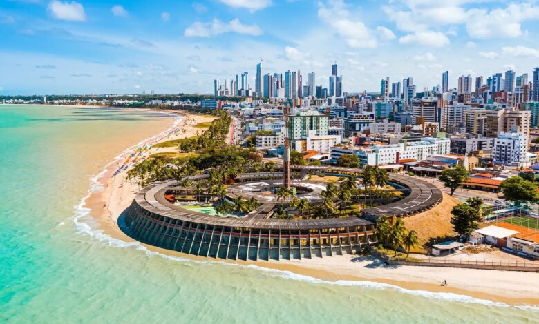 Cidade de João Pessoa no Estado da Paraíba no Brasil