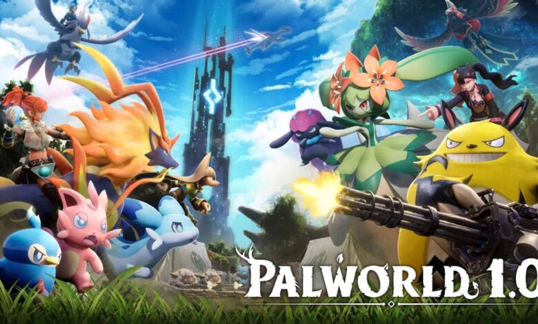 Palworld 1.0 chega hoje com Mundo da Árvore, novo mapa e marca histórica de 40 milhões de jogadores