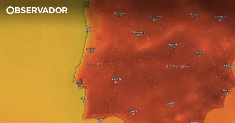 Quando chega finalmente o alívio? Temperaturas caem 11 graus