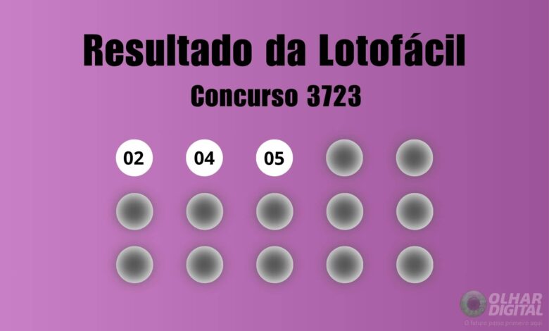 Resultado da Lotofácil de hoje: veja números e ganhadores do concurso 3723 (terça, 30/06)