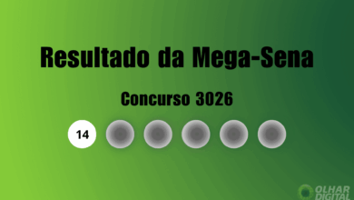 Resultado da Mega-Sena de hoje: veja números e ganhadores do concurso 3026 (quinta, 02/07)