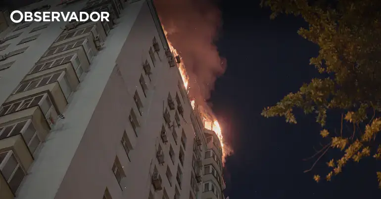 Rússia faz 10 mortos em grande ataque aéreo sobre Kiev