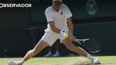 Sinner nos oitavos de Wimbledon pela 5.ª vez