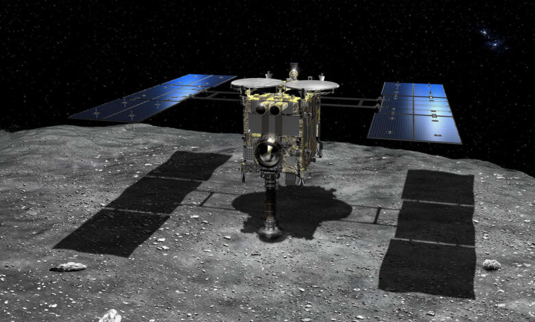 Sonda japonesa registra imagem inédita de asteroide “boneco de neve”