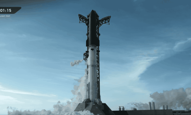 SpaceX: 13º voo do Starship falha durante lançamento