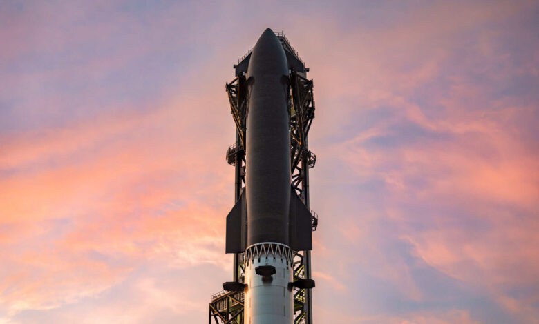 SpaceX adia novamente 13º voo do Starship