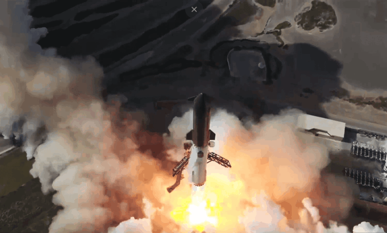 SpaceX lança megafoguete Starship pela décima terceira vez