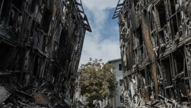 Um armazém de pneus transformado para ajudar a Venezuela